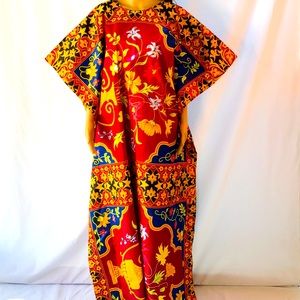 Ankara maxi dress